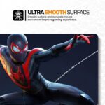 Spiderman Gaming Mouse Pad Miles Morales | Large Anime Mouse Pad | 3mm Thick with Anti-Skid Rubber Base | Size (11 x 23 Inch) - Image 2