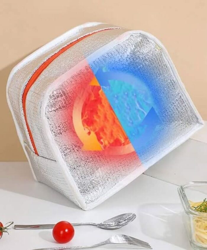 Thermal Insulated Lunch Bag for Girls Boys Students, Small Cartoon Insulated Lunchbag Waterproof Reusable - Image 3