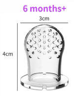 SHUBONIK Baby Fruit Feeder Pacifier β Safe Silicone Nibbler for Newborns & Infants | BPA-Free Fresh Food Feeder for Teething & Weaning - Image 3