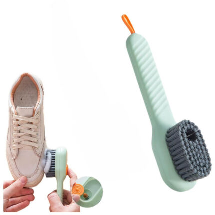 SHUBONIK Automatic Liquid Dispensing Cleaning Brush – Multifunctional Shoe & Clothes Cleaner